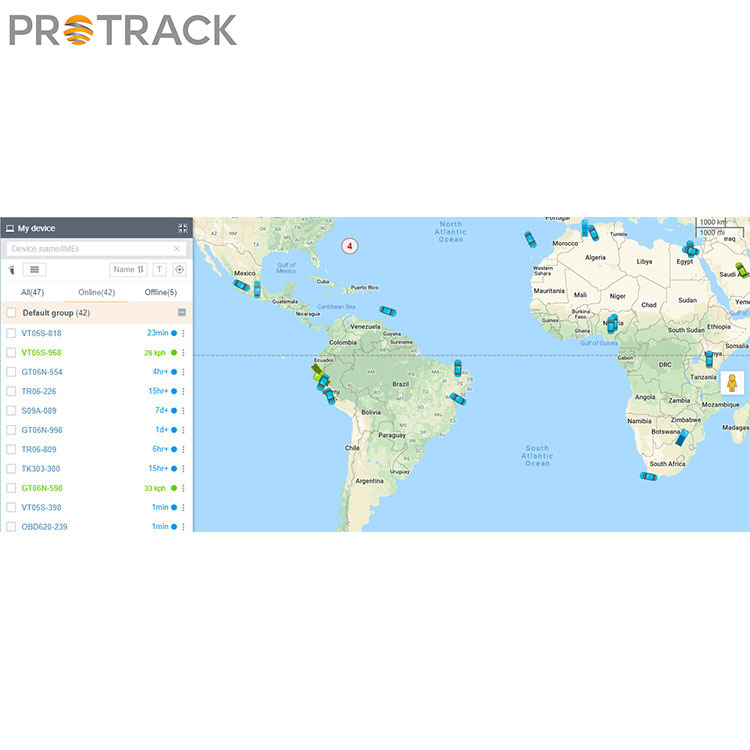 Spletni sistem za sledenje GPS IOS in Android