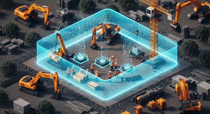 Izboljšanje učinkovitosti delovišča: vloga geoograj pri spremljanju časa na kraju samem in učinkovitosti